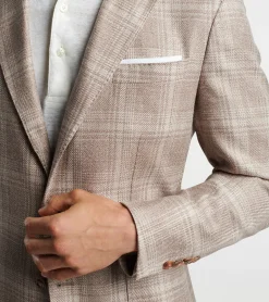 Online Peter Millar Willard Plaid Soft Jacket Khaki
