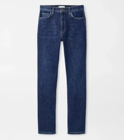 Online Peter Millar Williamson Straight Leg Crop Indigo