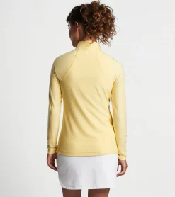 Clearance Peter Millar Women's Mélange Raglan-Sleeve Perth Layer Cottage Blue