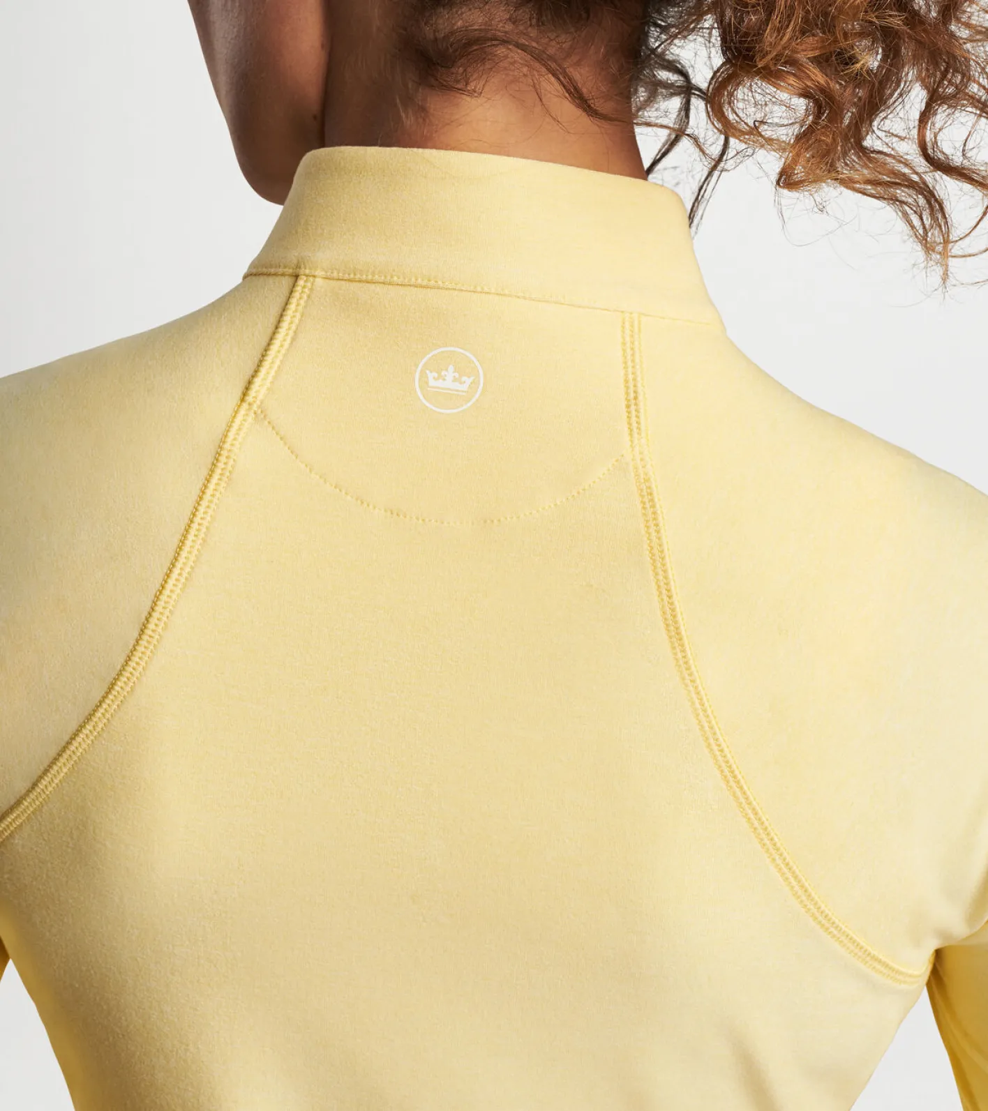 Clearance Peter Millar Women's Mélange Raglan-Sleeve Perth Layer Cottage Blue