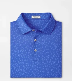 Sale Peter Millar Worth A Shot Performance Jersey Polo Sapphire